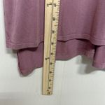 Zenana Outfitters  Pink Asymmetrical Blouse with Lace Photo 5