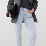 Banana Republic Girlfriend Jeans Womens Size 29/8 Light Wash Denim Casual Crop Photo 0