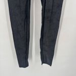 Rachel Zoe Rachel Zoe Coated Faux Leather Tummy Control Hi Rise Leggings Small Black Photo 6