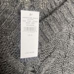 American Eagle  Gray Wool Blend V Neckline Oversized Cozy Sweater Small Photo 6