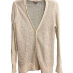 J.Jill Mohair Loose Weave Open Cardigan Button Down Size Small Career Office Photo 0