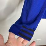 Adidas  high low pullover hoodie royal blue black size medium‎ Photo 4