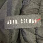 Adam Selman Black Sleeveless Teddy Fleece Sherpa Zip Hooded Vest Coat Jacket S Photo 3