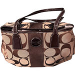 Coach Tote Bag Beige Brown Signature F17424 bag/handbag Photo 0