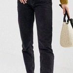 Free People Black Mom Jeans Photo 0