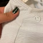 Lululemon  Seersucker Light Blue High-Neck Long-Line Swim Top Photo 4