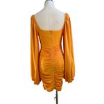Hello Molly  Shine For Us Orange Stretch Mini Dress Photo 6