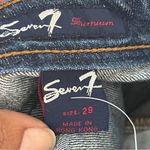 Seven7  | Blue Denim Flare Leg Jeans Sz 29 Photo 6