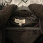 Laundry by Shelli Segal  Quilted Puffer Coat Faux Fur Hood Coffee/Brown Medium Photo 6