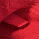 Liz Claiborne  Womens L Jacket Peacoat Red 100% Wool Double Breasted Buttons Photo 4