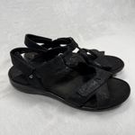 Reverse Revere Black Sandals Adjustable Comfort Straps Size‎ 41 READ Photo 3