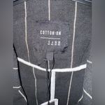 Cotton On Women's Black Pinstripe Blazer Photo 1