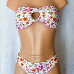 Boutique Multi-Colored, Floral, Bandeau, Bikini Photo 0