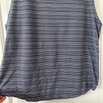 Athleta Striped Tank Top Sleeveless Athletic Casual Activewear Top Size M Photo 2