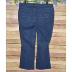 Liz Claiborne Woman Size 16W Short Classic Straight Leg Stretch Denim Jeans Photo 3