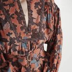 Ulla Johnson Taiana floral printed midi dress- NWT- Amaryllis. Size 4 Photo 6