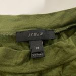 J.Crew ‎ Olive Green Long Sleeve Crewneck Dress with Pockets Size M Photo 5