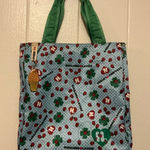 Harajuku Lovers Rare HTF Vintage Harajuku Lover Ladybug Print Nylon Cute Small Tote Handbag Bag Photo 0