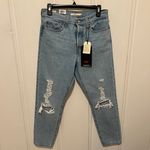 Levi's Wedgie Icon Fit Ripped High Waist Straight Leg Jeans Luxor Found Out 28 Photo 9