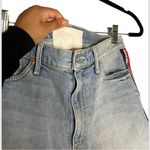 MOTHER Superior Easy Does It Strip Short size 27 Blue Photo 8