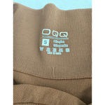 Women's OQQ Scrunch Butt Leggings bundle of 2 Size S black & brown Photo 12