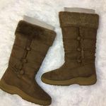LAMO Women’s Chestnut Brown Faux Fur Suede Winter Boots 7 Photo 0
