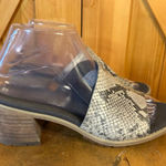 Timberland Laguna Shore Mule Clog Gray Snakeskin Sandals SIZE 7 Photo 0