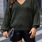 SheIn Oversized Crop Sweater Photo 0