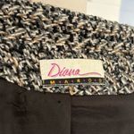 Vintage 80s Tweed Bishop Ballon Sleeve Coat Multiple Size M Photo 6