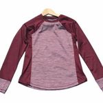 Three Sixty Six Maroon Red Long Sleeve Crew Neck Size M Photo 0