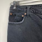Abercrombie & Fitch Abercrombie Fitch 90s Straight Ultra High Rise Distressed Black Jeans 35 20 new Photo 3