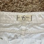 We The Free Free People Out Of Ordinary White Distressed Mini Skirt Photo 6