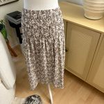 Rails  Selena Midi Smocked Skirt Cafe Floral‎ Size XS Photo 4