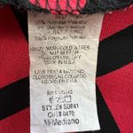 Fascination Red & Black Trellis Print Strapless Maxi Dress - Size M Photo 8