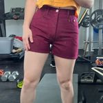 c'est toi Vintage  red denim shorts Photo 5