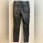 Simply Vera by Vera Wang Washed Black/Charcoal Skinny Jeans (EUC) Black Size 4 Photo 1