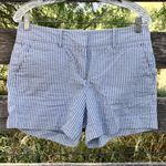 Sandro blue and white striped shorts Photo 2