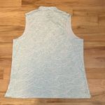 Nike  Dri-FIT White and Green Dot Sleeveless Athletic Shirt XL Photo 4