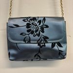 Liz Claiborne Vintage 90s 00s Y2K Satin Floral Crossbody Bag Photo 0