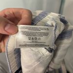 Gap linen blend Striped Blue and White Women Shorts Size small Photo 6