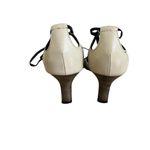 Kenneth Cole 90'S Y2K ‎ NY LACE UP POINTED TOE PUMPS HEELS SIZE 6 MADE IN ITALY. Photo 5