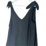 Farm Rio  Black Wide Leg Cropped Jumpsuit Medium Photo 1