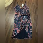 Asymmetrical averie HALLEY DRAPED MIDI dress NWT $168 revolve formal party xxl Blue Photo 15