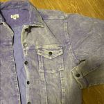 POL Purple Jean Jacket corduroy medium Photo 2