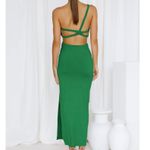 Amazon  Maxi Dress Green Photo 1
