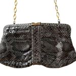 Florence Leather school Vintage Rare and unique, Snakeskin Bag/Clutch Photo 3