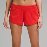 Lululemon Red Hotty Hot Shorts 2.5 Photo 0