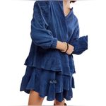 Free People  Navy Mini Dress Photo 6