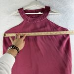 Banana Republic  Large Blouse Halter Silk Fairy Coquette Whimsy Y2K Romantic Pink Photo 8