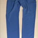 FIGS Blue Cargo Pants with Elastic Waistband Photo 8